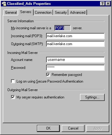 Server Settings