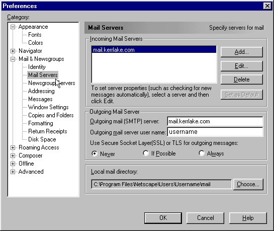 Final Server Changes